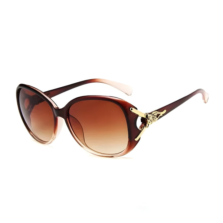 Brown polarized sunglasses