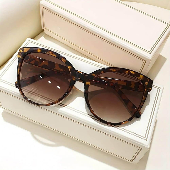 Leopard Katzenaugen-Sonnenbrille