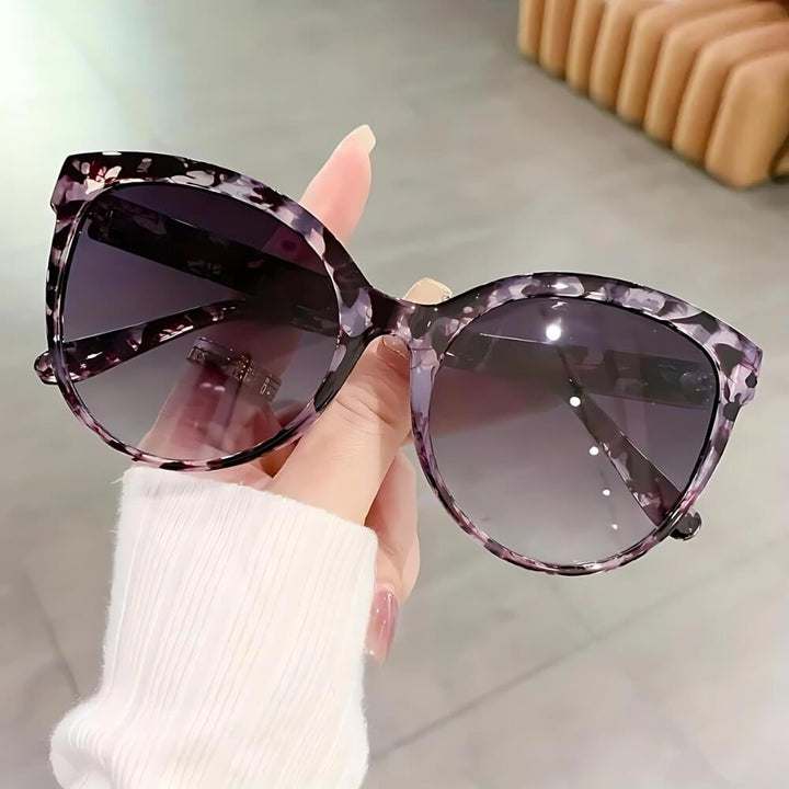 Lila Katzenaugen-Sonnenbrille