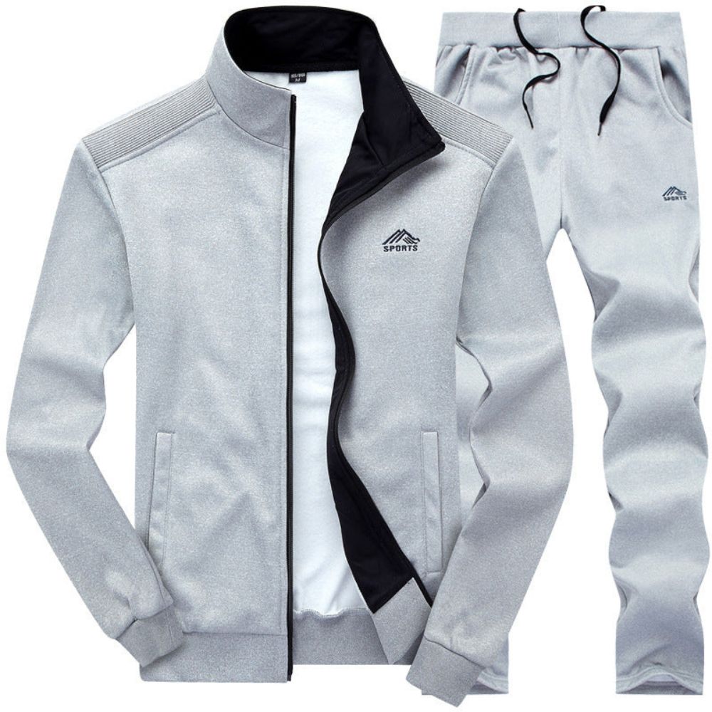 Men’s Breathable Athletic Tracksuit – Moisture-Wicking & Lightweight
