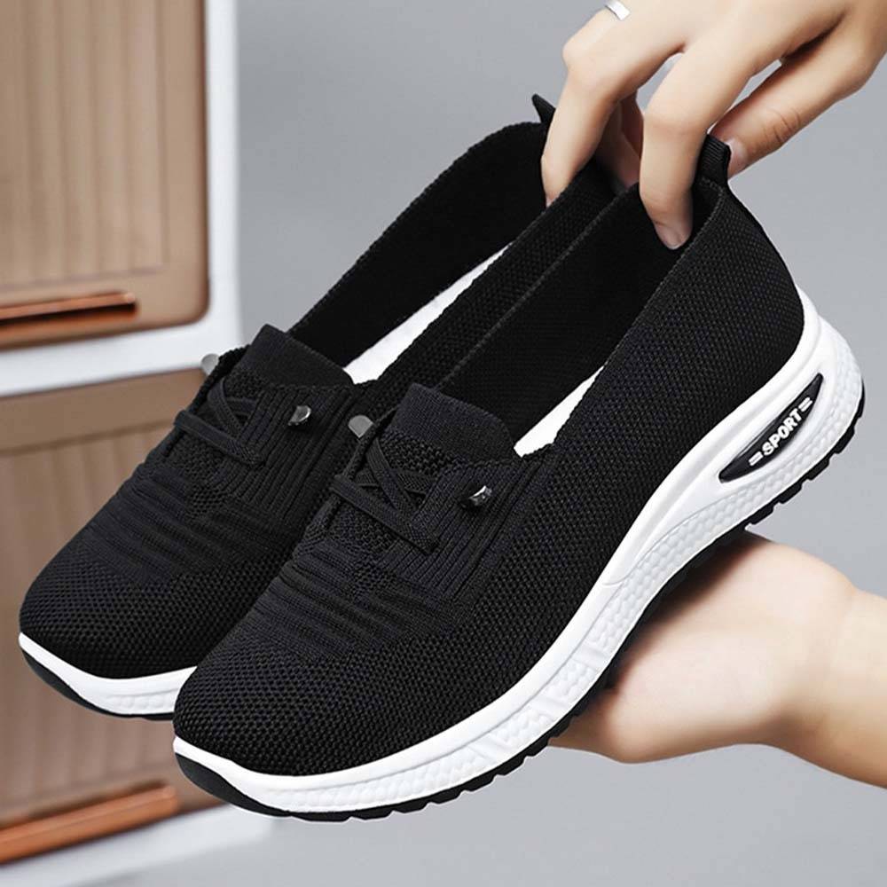 Black Soft Summer Sneakers