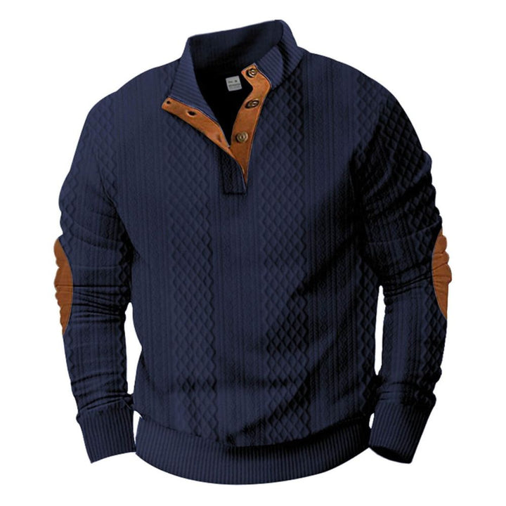 Men’s Ribbed Knit Sweater – Warm, Durable and Shape-Holding